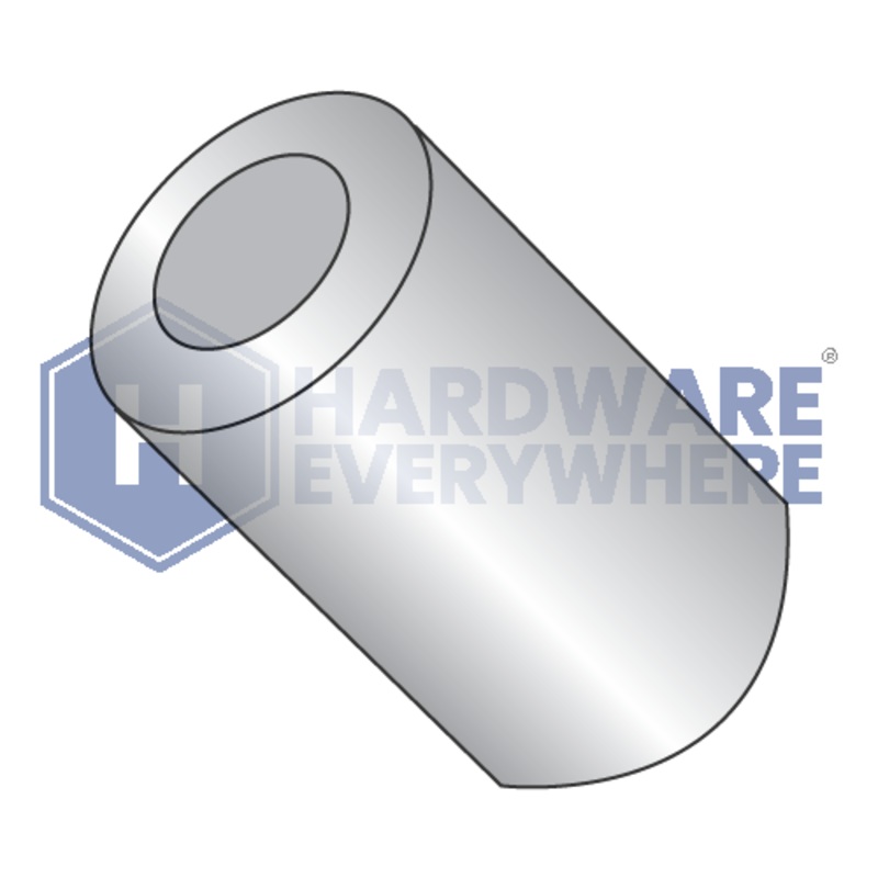 14 x 1 1/4 ROUND SPACERS / Aluminum / Plain