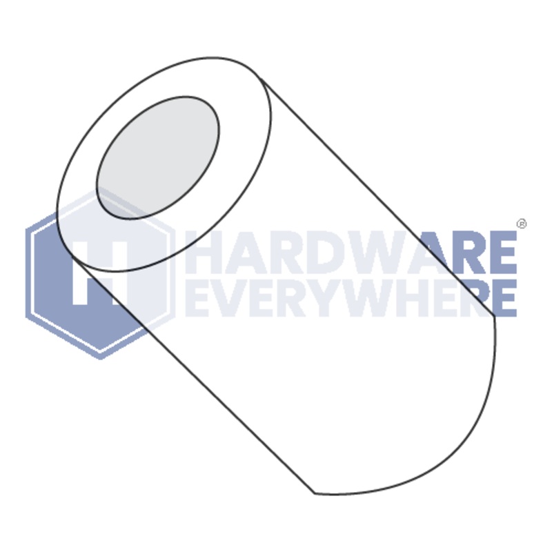 8 x 5/8 ROUND SPACERS / Nylon / Natural White FUL163378748599