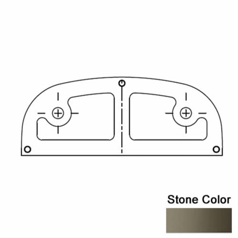 Andersen Sash Lock Shim in Stone (2002 to Present)