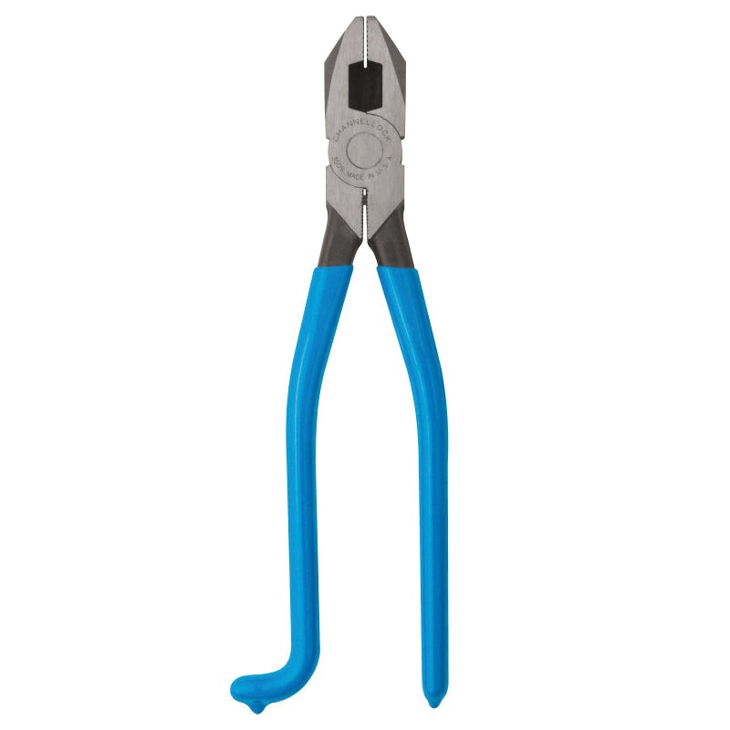 CHANNELLOCK 350S Ironworker Plier, 8-3/4 in OAL, 1.28 in L Jaw