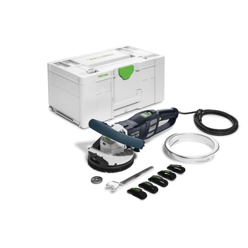 FESTOOL RENOFIX 577048 Diamond Grinder, Tool/Kit: Kit, 120 V, 1600 W, 2200 to 6500 rpm Speed