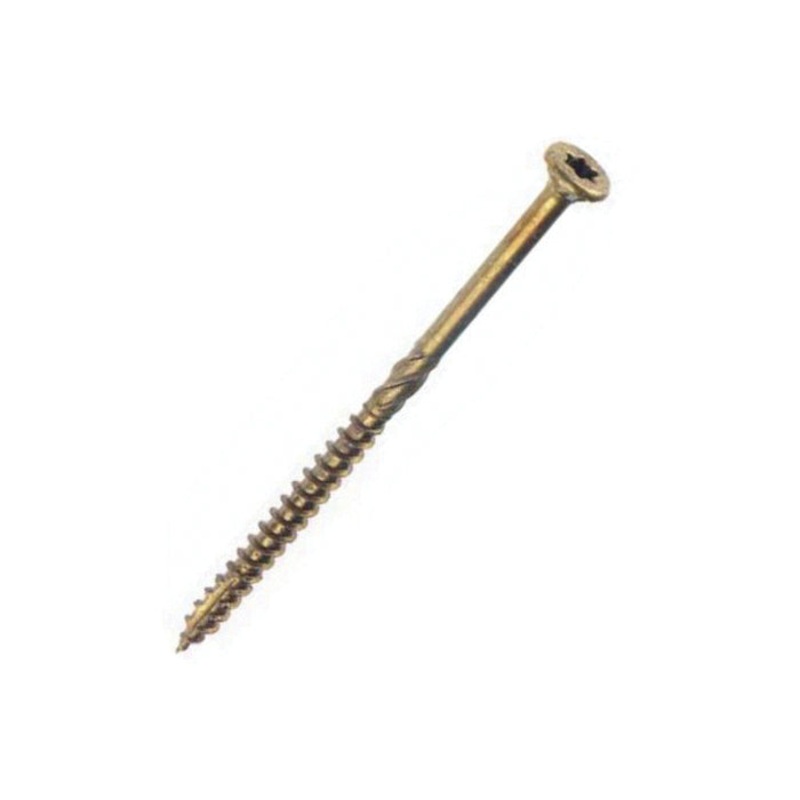 GRK FASTENERS R4 103133 Multi-Purpose Framing and Decking Screw, 6-Point Star Drive, #10 Drive, 2-1/2 in OAL