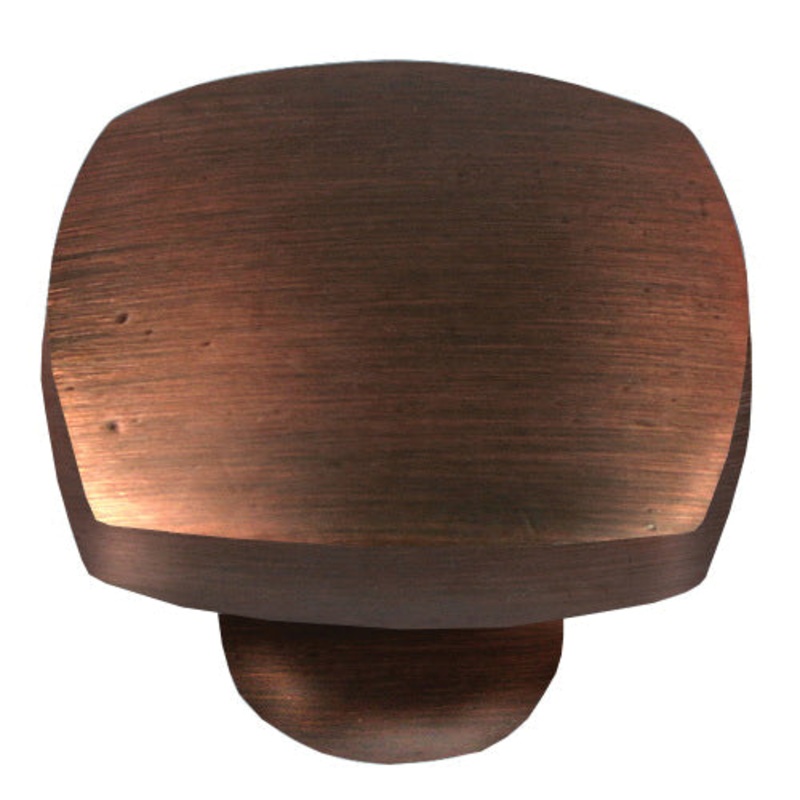Laurey Aventura Series 74477 Knob, 30 mm L, Square, Venetian Bronze