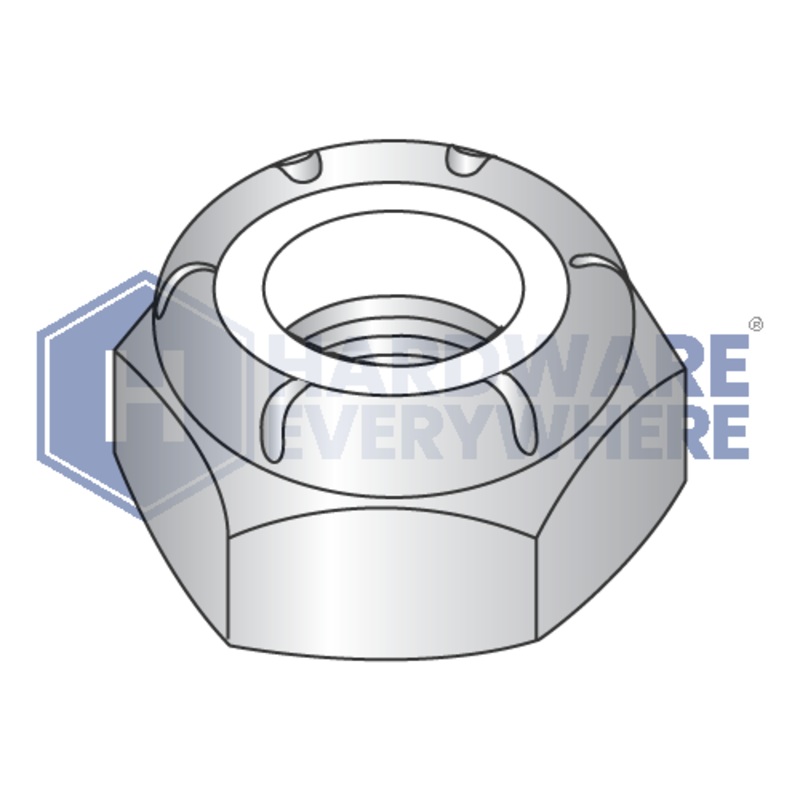 5/8-11 JAM NYLON INSERT LOCK NUTS / 18-8 Stainless / Plain
