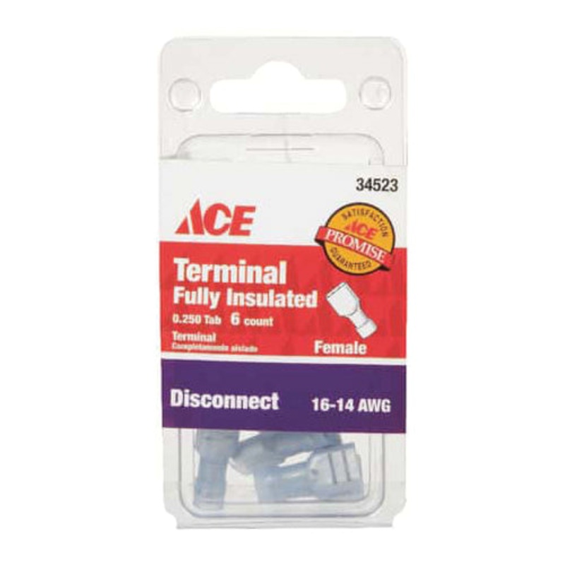 ACE 34523 Female Disconnect, 16 to 14 AWG Wire