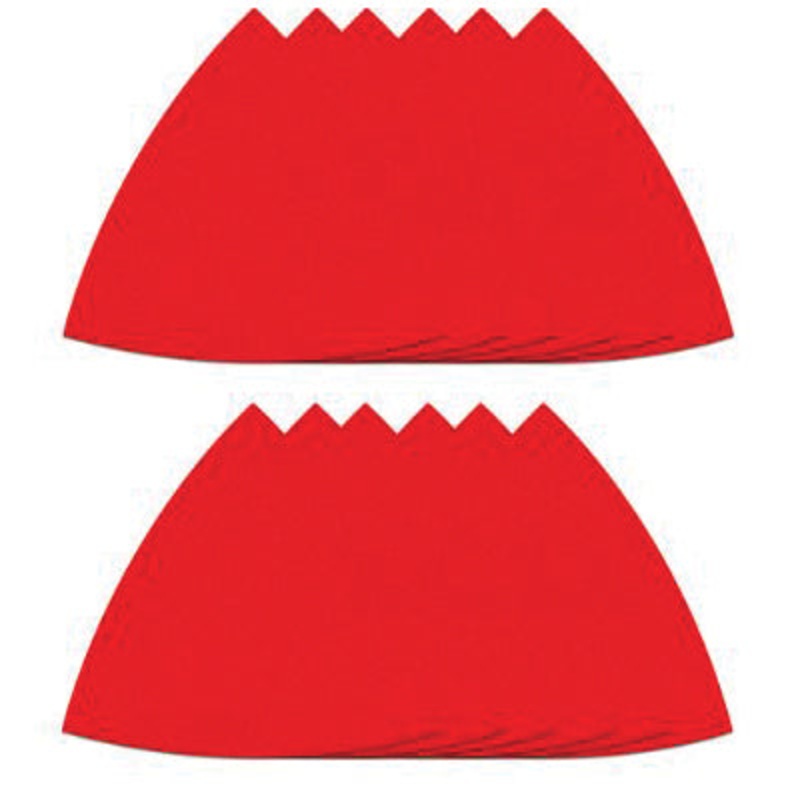 DIABLO DCT318ASTH12G Oscillating Detail Triangle Sanding Sheet Assorted, 3-1/8 in L, 80, 120, 220 Grit