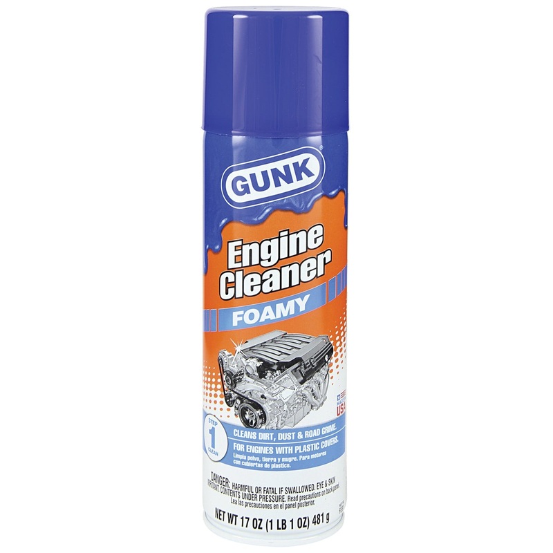 GUNK FEB1CA Engine Cleaner, 17 oz, Aerosol, Liquid