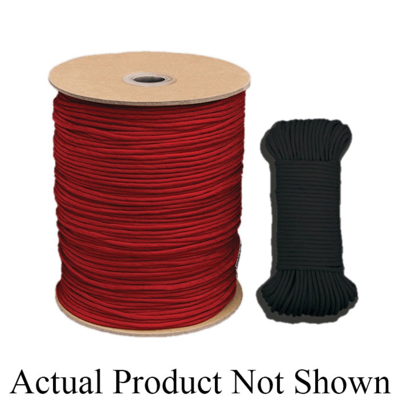 Koch INDUSTRIES INC 5550236 Paracord, 5/32 in Dia, White