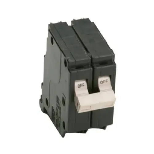 Eaton CHF230 Circuit Breaker with Flag, Mini, Type CH, 30 A, 2 -Pole, 120/240 V, Instantaneous Trip