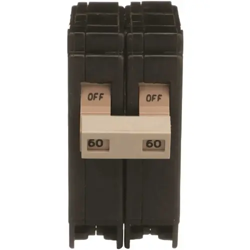 Eaton CHF260 Ch 60 Amp 120-Volt/240-volt 2-Pole Circuit Breaker With Trip Flag