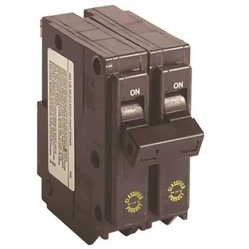Eaton CHQ260 CHQ 60 Amp Double-Pole Classifed Circuit Breaker for Square D Type QO Loadcenters Black