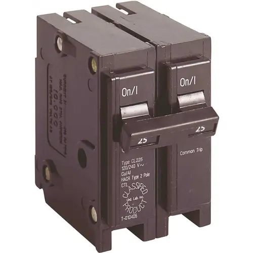 Eaton CL225 Eaton CL 25 Amp 2-Pole Circuit Breaker