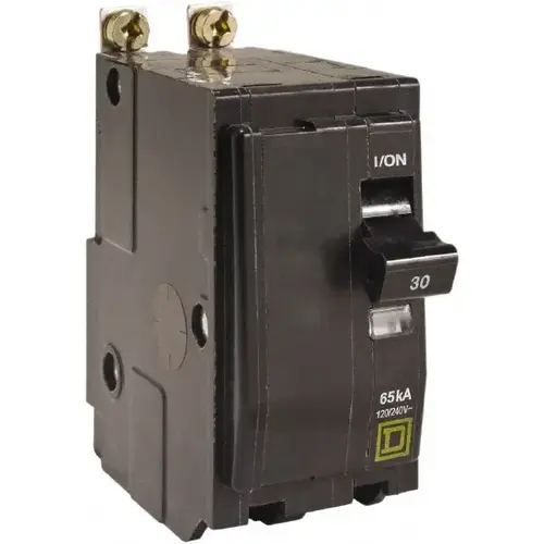 Square D QHB230 30 Amp, 240 VAC, 2 Pole, Bolt On Miniature Circuit Breaker