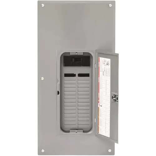 Square D QO30M200PC QO 200 Amp 30-Space 30-Circuit Indoor Main Breaker Plug-On Neutral Load Center with Cover