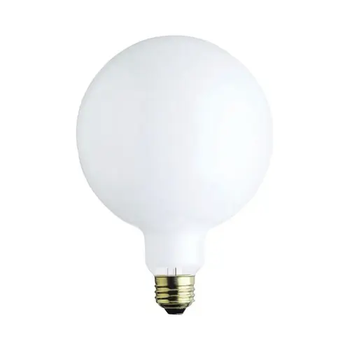 Westinghouse 03107 Incandescent Bulb 60 W G40 Globe E26 (Medium) White Clear