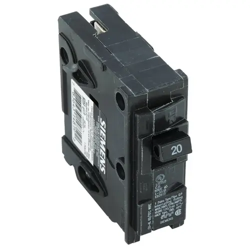Connecticut Electric VPKICBQ120 20A Single-Pole Standard Trip Interchangeable Packaged Circuit Breaker