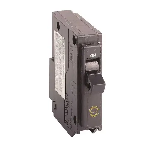 Eaton CHQ115 CHQ 15 Amp Single-Pole Classifed Circuit Breaker for Square D Type QO Loadcenters Black