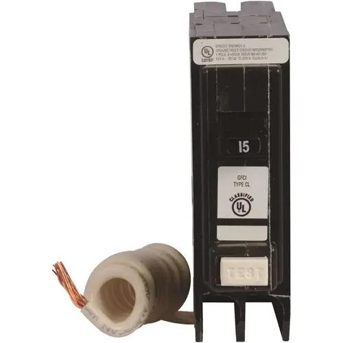 Eaton CLGF120 CL 20 Amp Single-Pole Self Test Ground Fault Circuit Breaker