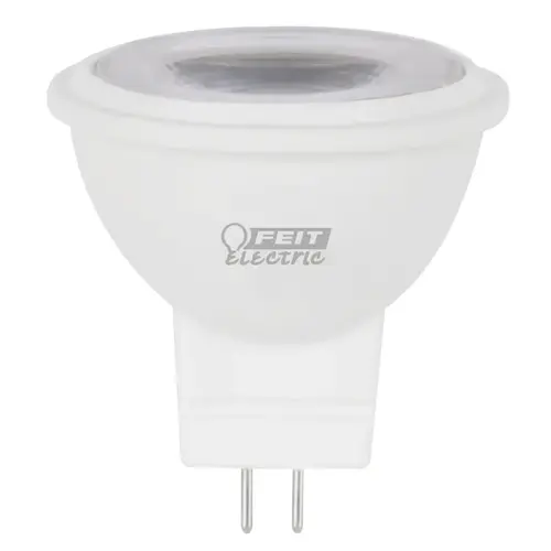 Feit Electric BPLVMR11/830CA LED Bulb, Track/Recessed, MR11 Lamp, 25 W Equivalent, GU4 Lamp Base, Clear