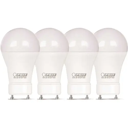 Feit Electric OM60DM/927CA/GU24/4 60-Watt Equivalent A19 GU24 Dimmable CEC Title 24 Compliant LED ENERGY STAR 90 CRI Light Bulb Soft White 2700K
