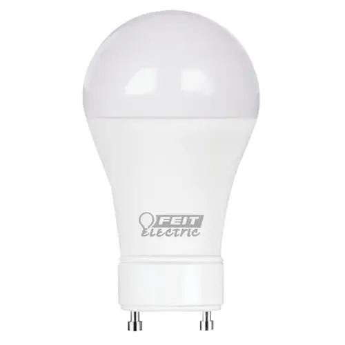 Feit Electric OM60DM950CAGU24 24 LED Bulb, General Purpose, A19 Lamp, 60 W Equivalent, GU24 Lamp Base, Dimmable White