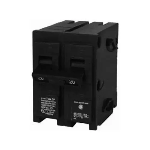 Siemens Q290 90 Amp Double-Pole Type QP Circuit Breaker Black