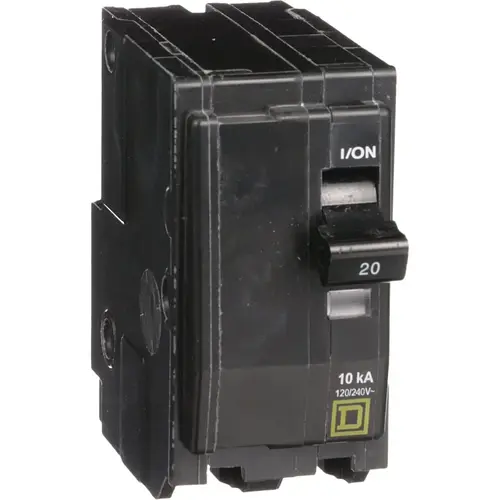 Square D QO220C QO 20A Double-Pole Standard Trip Circuit Breaker
