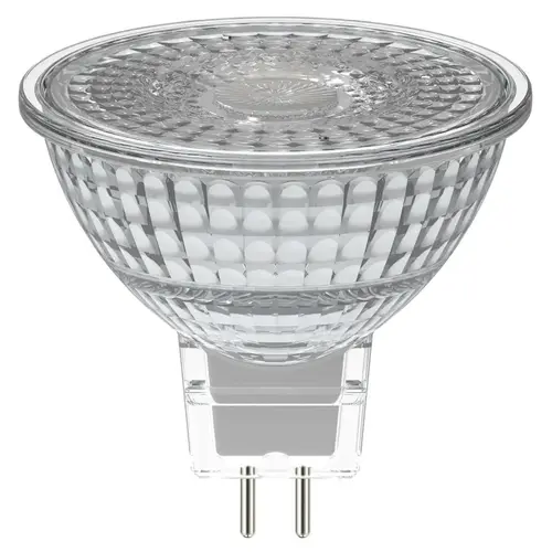 Sylvania 40929 Natural LED Bulb, Track/Recessed, MR16 Lamp, G5.3 Lamp Base, Dimmable, Daylight Light, 5000 K Color Temp