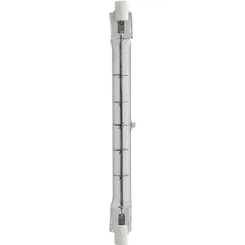 Feit Electric BPQ300T3/CL/RS/2/ BPQ300T3/CL/RS/2 Halogen Bulb, 300 W, R7 Lamp Base, J T3 Lamp, 3000 K Color Temp, 4000 hr Average Life - pack of 2