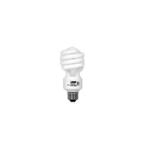 Feit Electric ESL23TM/D/4 Compact Fluorescent Bulb, 23 W, Spiral Lamp, Medium E26 Lamp Base, 1600 Lumens, Daylight Light White - pack of 4