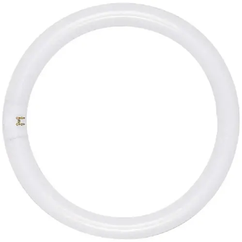 Satco S6503 32-Watt 12 in. Circline T9 G10q Base Fluorescent Tube Light Bulb in Cool White - pack of 12