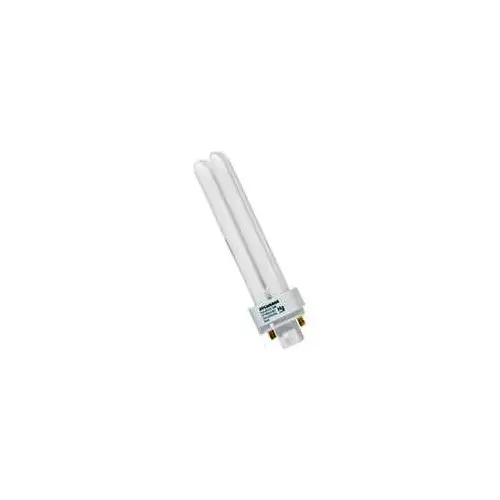 Sylvania 20683 Compact Fluorescent Bulb, 18 W, T4 Lamp, G24Q-2 Lamp Base, 989 Lumens, 2700 K Color Temp