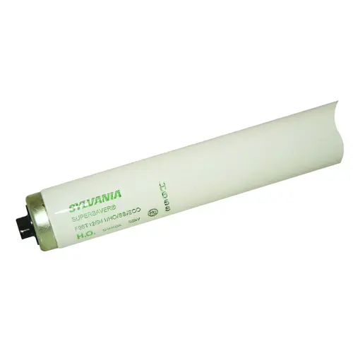 Sylvania 25037 Fluorescent Bulb, 95 W, T12 Lamp, Recessed Double Contact Lamp Base, 7600 Lumens, 4100 K Color Temp