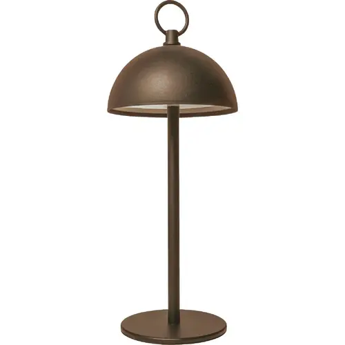 Westek BL-16BRAN-RU Amerelle Branson Brown Rechargeable Indoor/Outdoor LED Lamp
