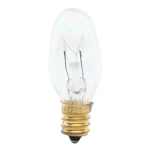 Feit Electric BP4C7/4/RP BULB INCAN NIGHT CARDED CLR 4W - pack of 4