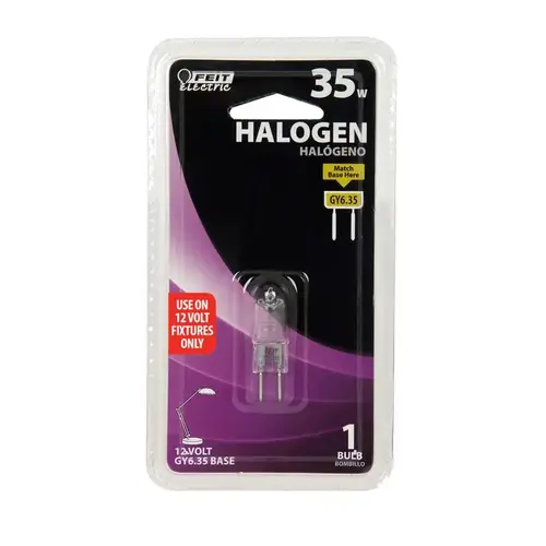 Feit Electric BPQ35T4/RP Halogen Bulb 35 W JC Reflector 85 lm Clear Clear