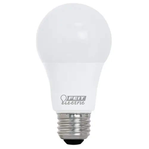 Feit Electric OM40DM/927CA LED Lamp, General Purpose, A19 Lamp, 40 W Equivalent, E26 Lamp Base, Dimmable