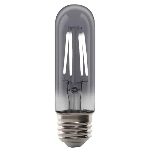 Feit Electric T10/SMK/VG/LED LED Bulb, Decorative, T10 Lamp, 25 W Equivalent, E26 Lamp Base, Dimmable, Smoke