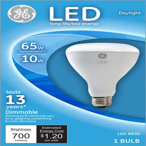 GE 40946 LED Bulb BR30 E26 (Medium) Daylight 65 W White