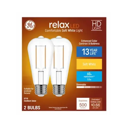GE 93124165 GE 5W SWCLR ST19 Bulb