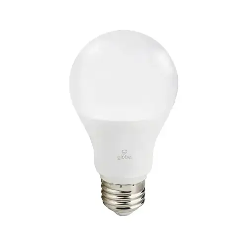 Globe Electric 34211 LED Bulb Wi-Fi Smart Home A19 E26 (Medium) Tunable White 60 W Frosted