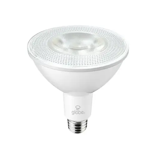 Globe Electric 50043 LED Bulb Wi-Fi Smart Home PAR38 E26 (Medium) Tunable White/Color Changing 90 W White