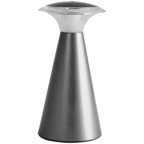 LIGHT IT 24411-101 Lantern Touch, AA Battery, LED Lamp, Plastic, Silver