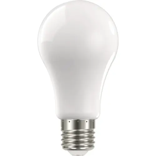 Satco S12440 Nuvo 100W Equivalent Warm White A19 Medium Frosted LED Light Bulb - pack of 4