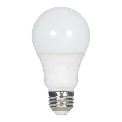 Satco S29835-XCP6 LED Bulb A19 E26 (Medium) Warm White 60 W Frosted - pack of 6