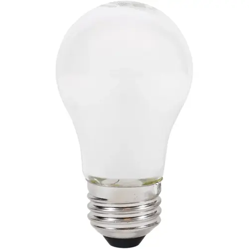 Sylvania 40762 Natural LED Bulb, General Purpose, A15 Lamp, 40 W Equivalent, E26 Lamp Base, Dimmable, Frosted - pack of 2