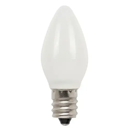 Westinghouse 55108 LED Bulb C7 E12 (Candelabra) Warm White 4 W Frosted Pair