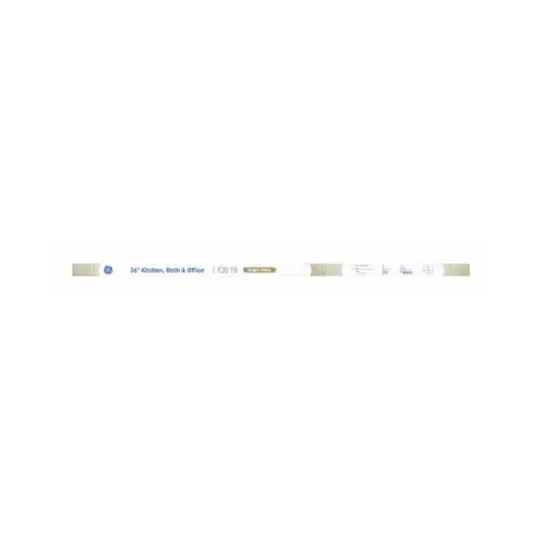 GE Lighting 93129025 Linear Fluorescent Light Bulb, T8, bi-Pin Base, 30 Watts, 36 In.