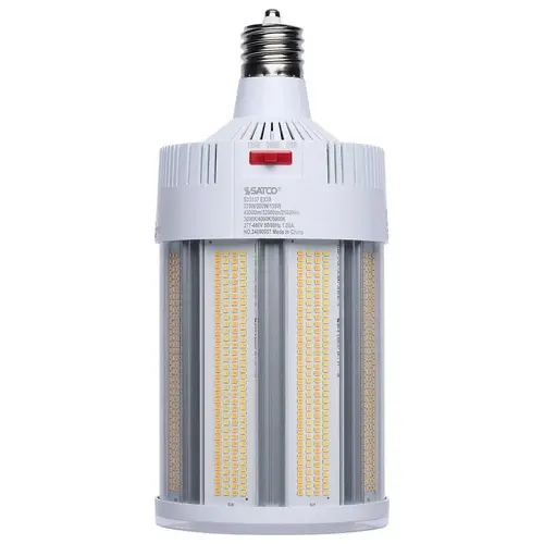 Satco S23137 SATCO LED Corncob Bulb, Ex39 Base, 3 CCT Selectable, 277-480v, 135/200/270 Watt Soft White;Warm White