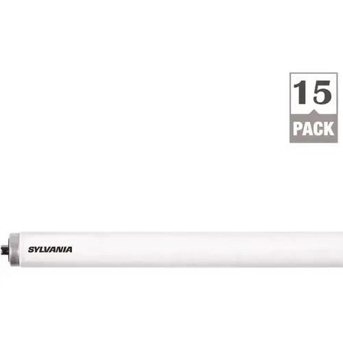 Sylvania 25129-XCP15 110-Watt Equivalent Linear T12 Tube Fluorescent Light Bulb Cool White - pack of 15